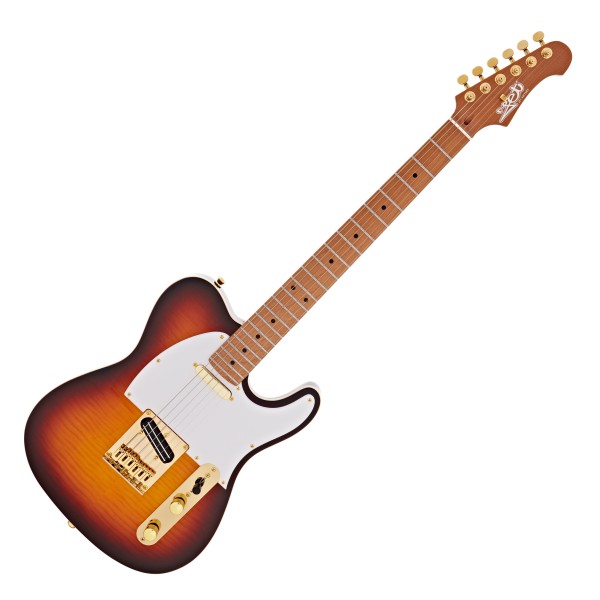 Jet Guitars JT600 Roasted Maple, Tobacco Burst