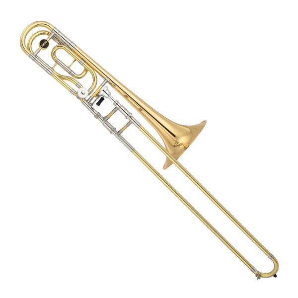 Yamaha YSL-882G Xeno Custom Bb/F Trombone, Gold Brass Bell