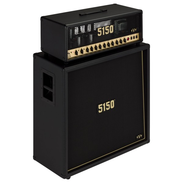 EVH 5150 Iconic Series 80W EL34 Head and Cabinet Bundle - side