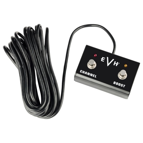 EVH 5150 Iconic Series 80W EL34 Head and Cabinet Bundle - footswitch