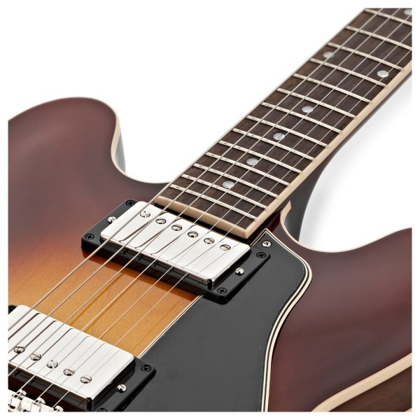 Gibson ES-335 50s, Vintage Tobacco Burst - upper frets