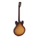 Gibson ES-335 60s, Vintage Burst - back
