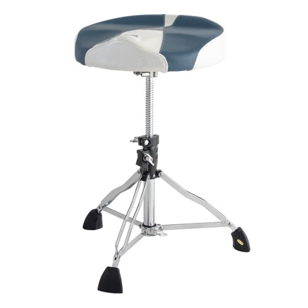 Dixon PSN-13BW Motorcycle Throne, Blue & White