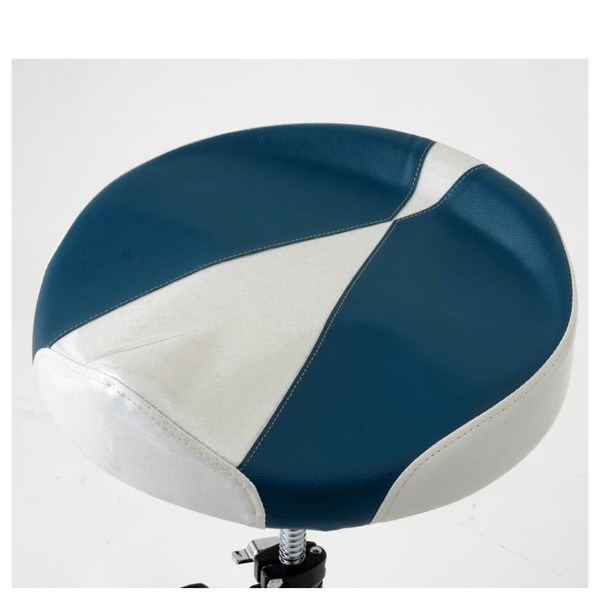 Dixon PSN-13BW Motorcycle Throne, Blue & White