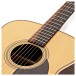 Martin Custom Shop OM-28 Herringbone #M2628248 - soundhole