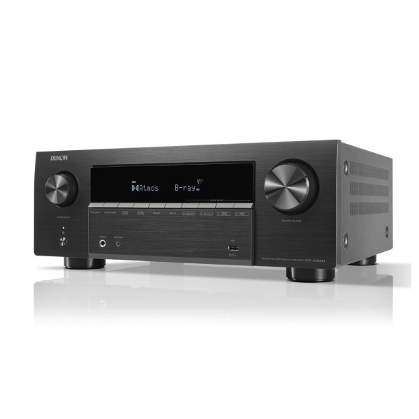 Denon AVR-X3900H 9.4 Ch. 105W 4K/8K Dolby Atmos AV Amplifier left 