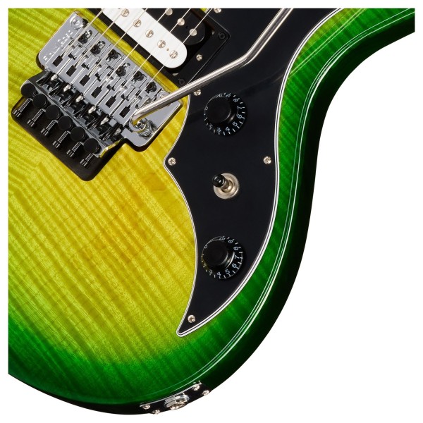 Gibson Victory Floyd Rose, Iguana Burst - controls
