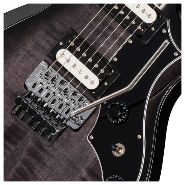 Gibson Victory Floyd Rose, Translucent Ebony Burst​ - bridge