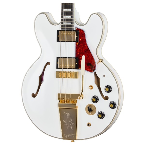 Epiphone Alex Lifeson 1976 ES-355 Reissue, Alpine White - body