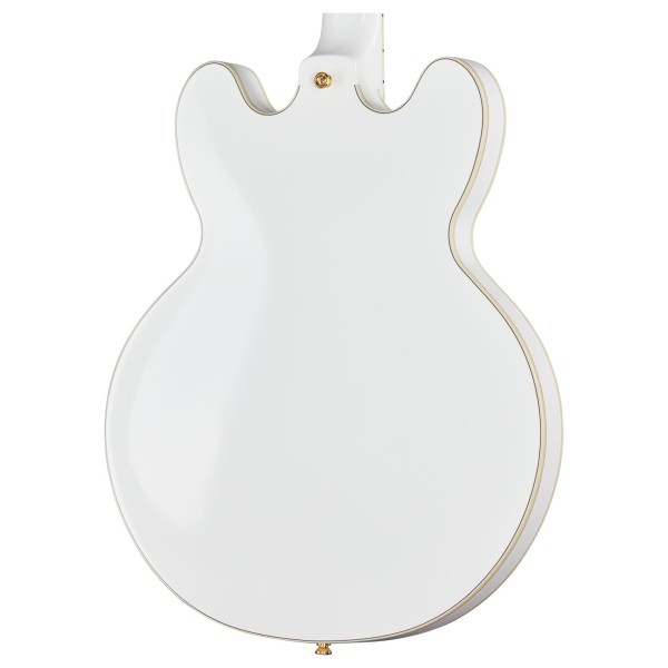 Epiphone Alex Lifeson 1976 ES-355 Reissue, Alpine White - back of body