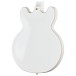 Epiphone Alex Lifeson 1976 ES-355 Reissue, Alpine White - back of body