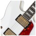 Epiphone Alex Lifeson 1976 ES-355 Reissue, Alpine White - upper frets