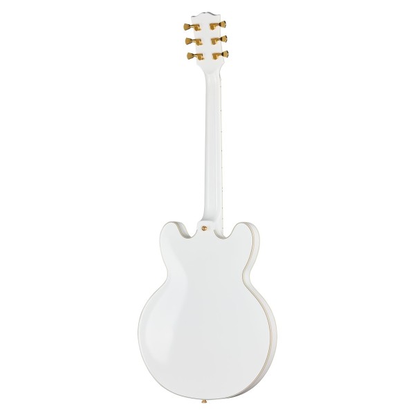 Epiphone Alex Lifeson 1976 ES-355 Reissue, Alpine White - back
