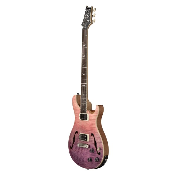 PRS SE Ed Sheeran Hollowbody Baritone, Pink Ombre - side view