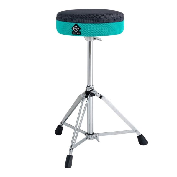 Dixon PSN-805 Round Throne Black Teal Mesh Top