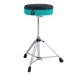 Dixon PSN-805 Round Throne Black Teal Mesh Top