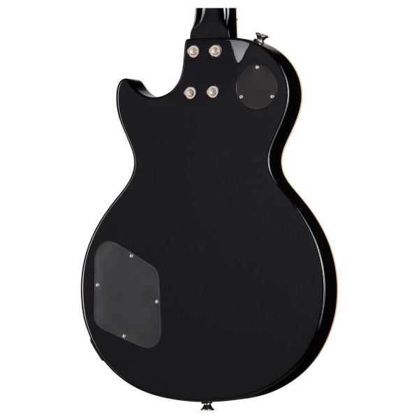 Epiphone Les Paul Tribute Plus, Ebony Burst - back of body