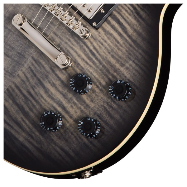 Epiphone Les Paul Tribute Plus, Ebony Burst - controls