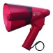TOA ER-1206S IPX5 Handheld Megaphone with Siren, Red