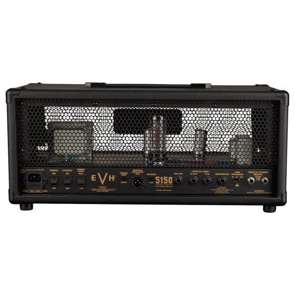 EVH 5150 Iconic Series 15W EL34 Head, Black - back
