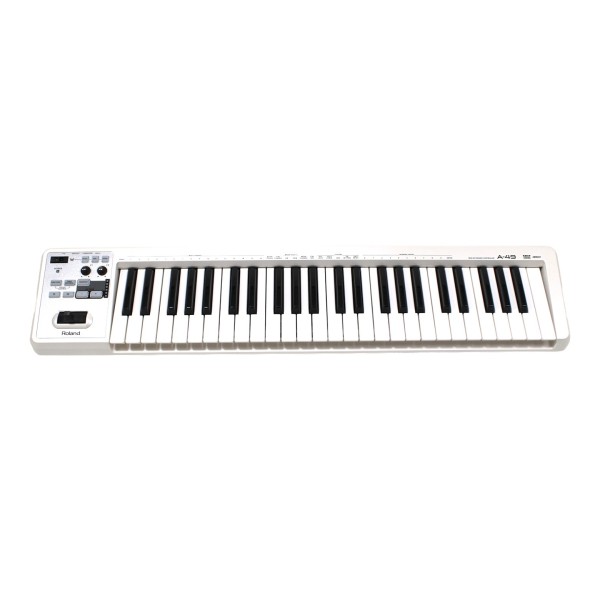 Roland A-49 MIDI Controller Keyboard, White - Secondhand at Gear4music