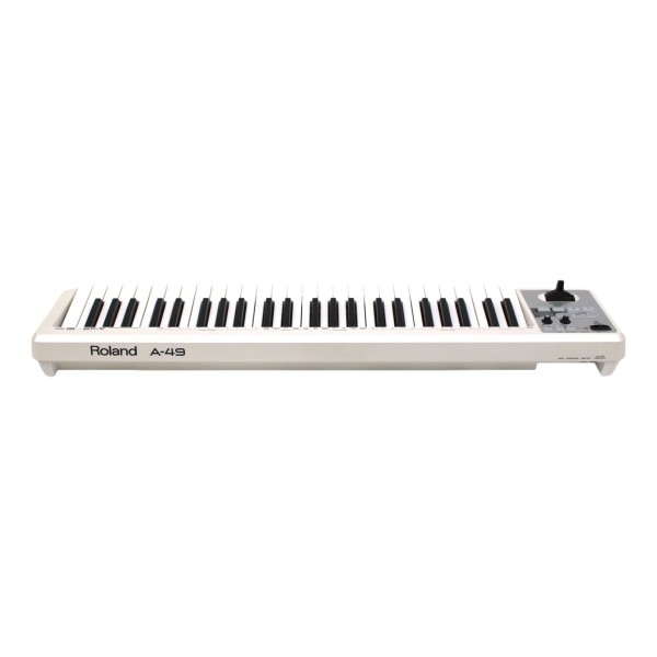 DTM・DAW Roland A-49 White Roland A-49 MIDI Controller Keyboard, White - Secondhand at Gear4music