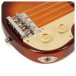 Hofner HCT Shorty Violin Bass, Sunburst - Body Bottom