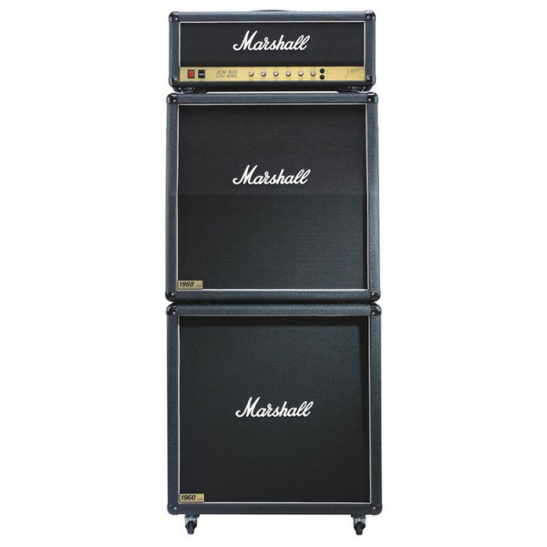 Marshall 2203 JCM800 Vintage Series Guitar Tube Amp Head - full stack front
