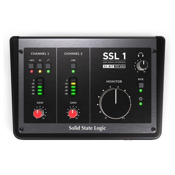 SSL-1 Audio Interface - Top
