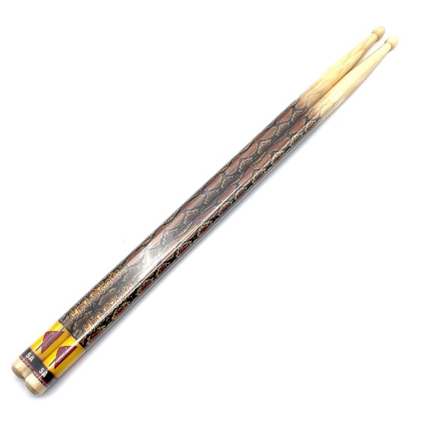 Hot Sticks 5A Wood Tip Artisticks, Snakeskin