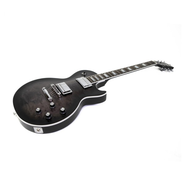 Gibson Mark Morton Modern Quilt, Translucent Ebony Burst Satin #226750196 - angled shot