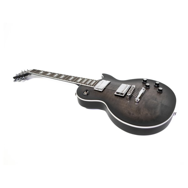Gibson Mark Morton Modern Quilt, Translucent Ebony Burst Satin #226750196 - reverse angled shot