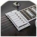 Gibson Mark Morton Modern Quilt, Translucent Ebony Burst Satin #226750196 - neck pickup