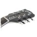 Gibson Mark Morton Modern Quilt, Translucent Ebony Burst Satin #226750196 - headstock