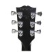Gibson Mark Morton Modern Quilt, Translucent Ebony Burst Satin #226750196 - back of headstock