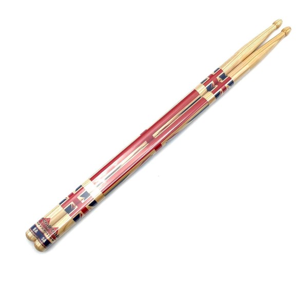 Hot Sticks 5A Wood Tip Artisticks, Union Jack