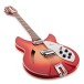 Rickenbacker 360/12 C63 12 String Guitar, Fireglo - angled shot