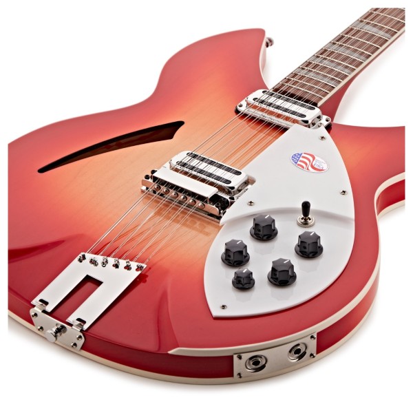Rickenbacker 360/12 C63 12 String Guitar, Fireglo - body