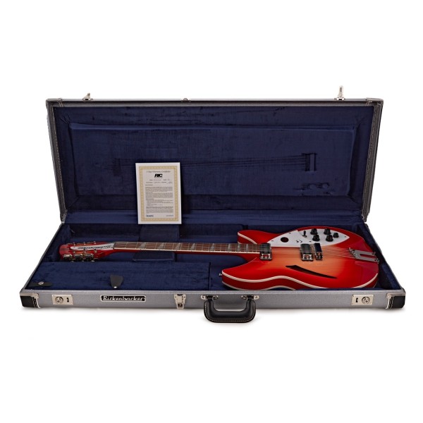 Rickenbacker 360/12 C63 12 String Guitar, Fireglo - guitar in case