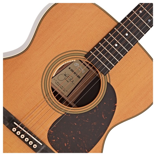 Martin M-7 Johnny Marr - soundhole
