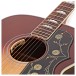 Gibson SJ-200 Standard Rosewood, Rosewood Burst - upper frets