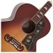 Gibson SJ-200 Standard Rosewood, Rosewood Burst - soundhole
