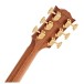Gibson SJ-200 Standard Rosewood, Rosewood Burst - back of headstock