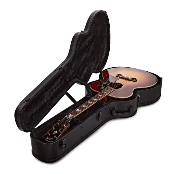 Gibson SJ-200 Standard Rosewood, Rosewood Burst - guitar in case