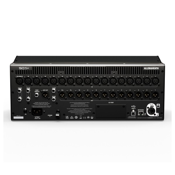 RS5889_Allen & Heath SQ5+ Digital Mixing Desk - Rear