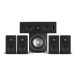 DALI Sonik 1 5.1 Speaker Package with E-9F Subwoofer, Black Ash - Bundle