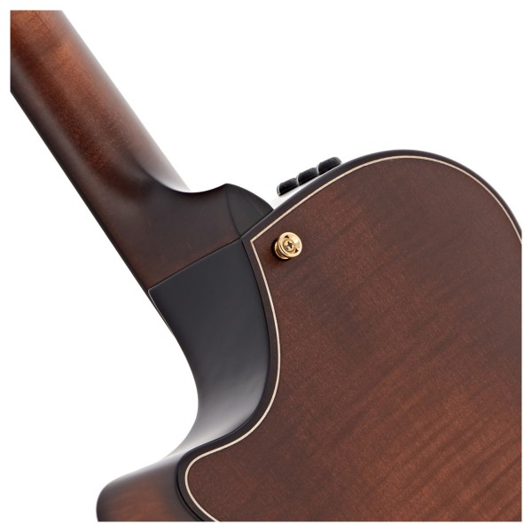 Taylor Builder's Edition 652ce 12-String Electro Acoustic, Wild Honey Burst - neck joint