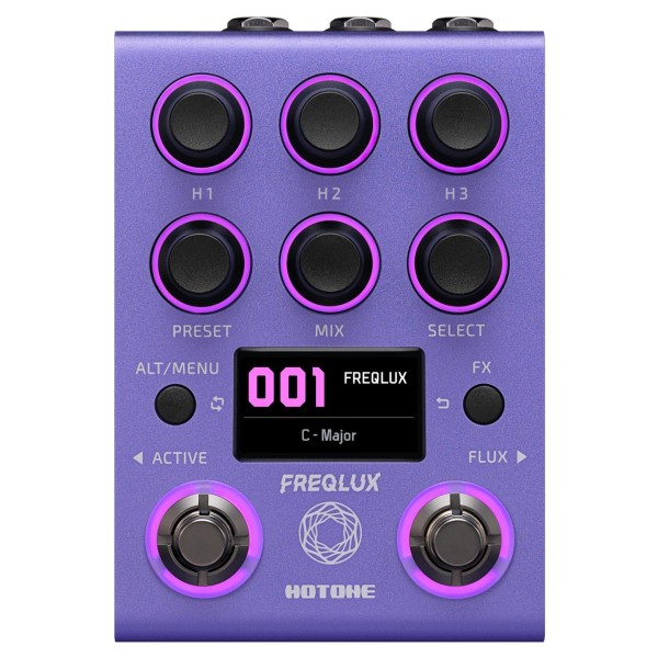 Hotone Freqlux Tri-Pitch Processing Pedal