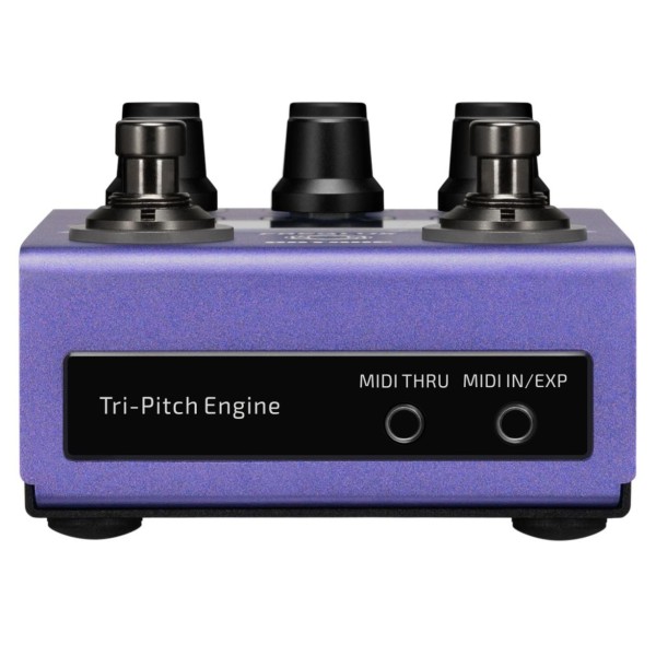 Hotone Freqlux Tri-Pitch Processing Pedal - MIDI connectors