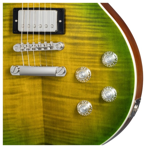Epiphone Les Paul Modern Figured, Iguana Burst - controls
